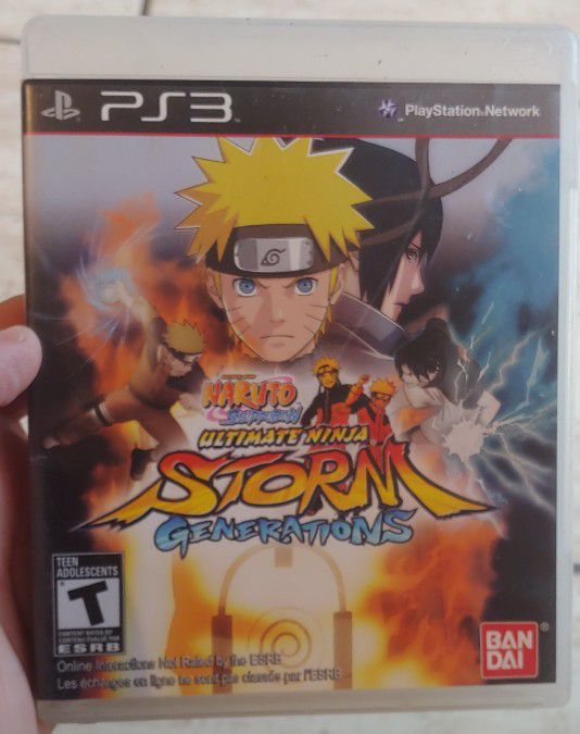 Naruto Shippuden Ultimate Ninja Storm Generations PS3 Playstation 3 Game