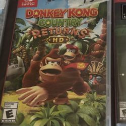 Donkey Kong Returns HD Nintendo Switch 