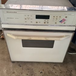 Kitchen aid single Oven, used, working Conditions