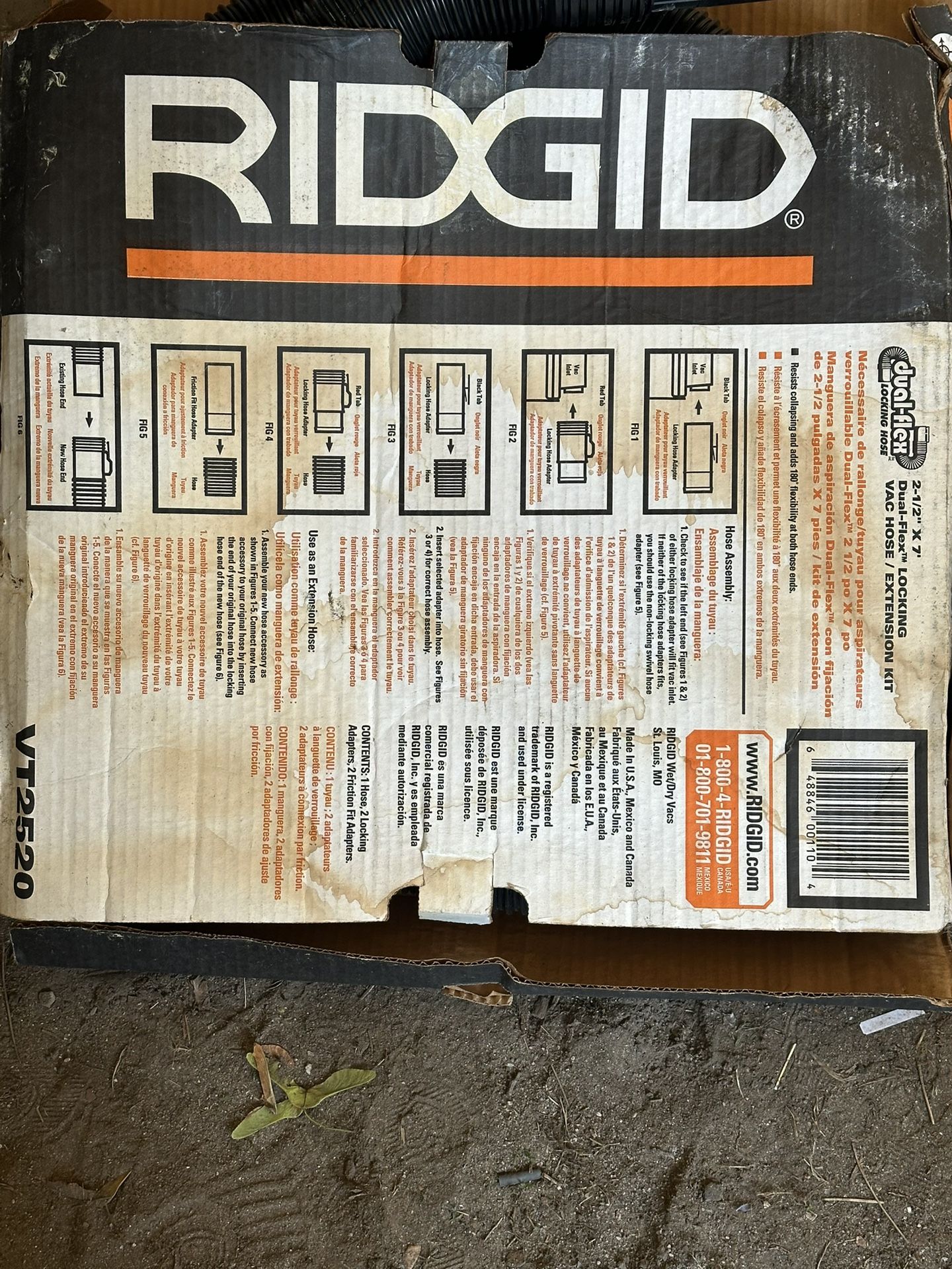 Ridged Vacuum Hoses