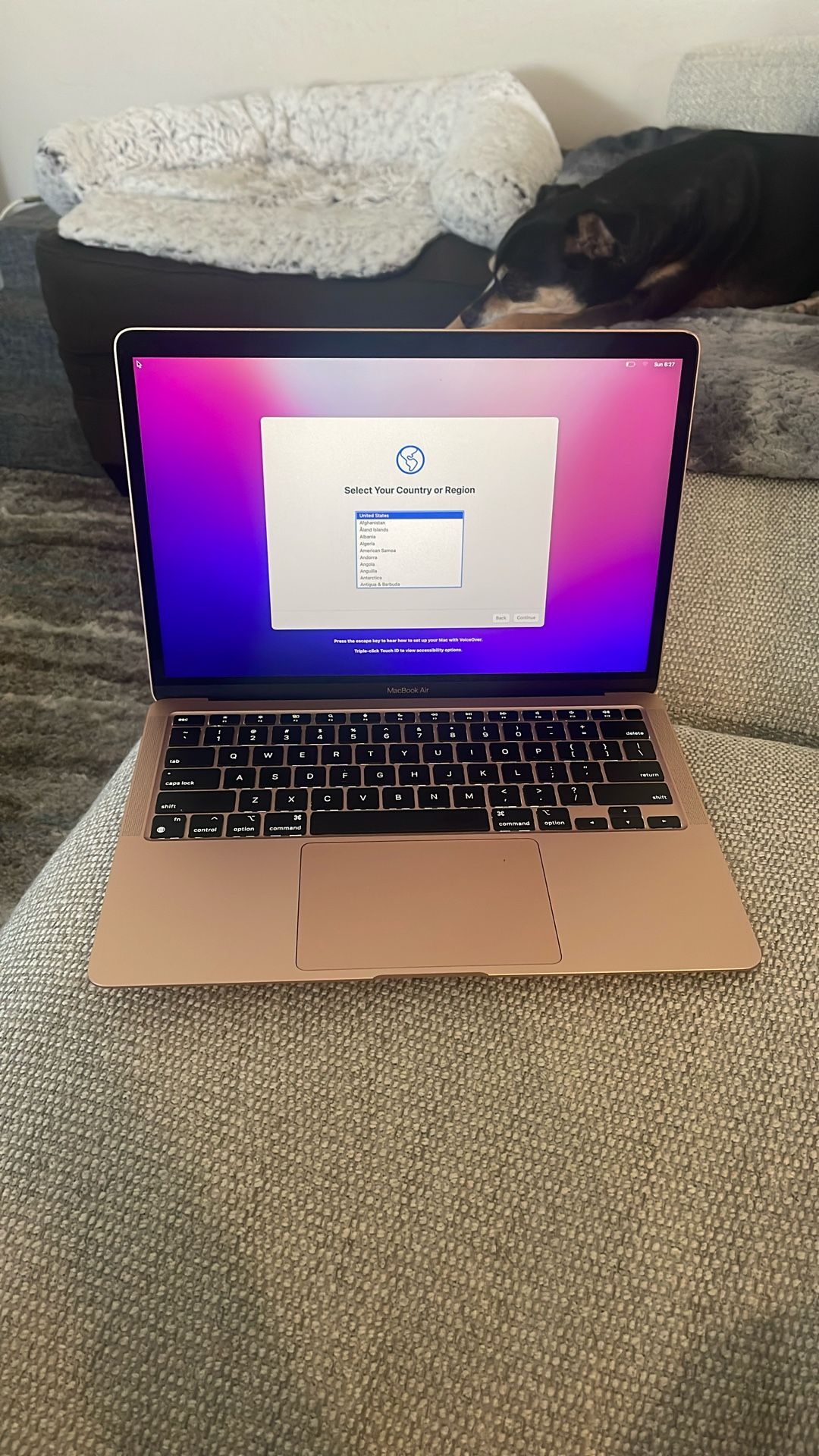 MacBook Air Pink Laptop