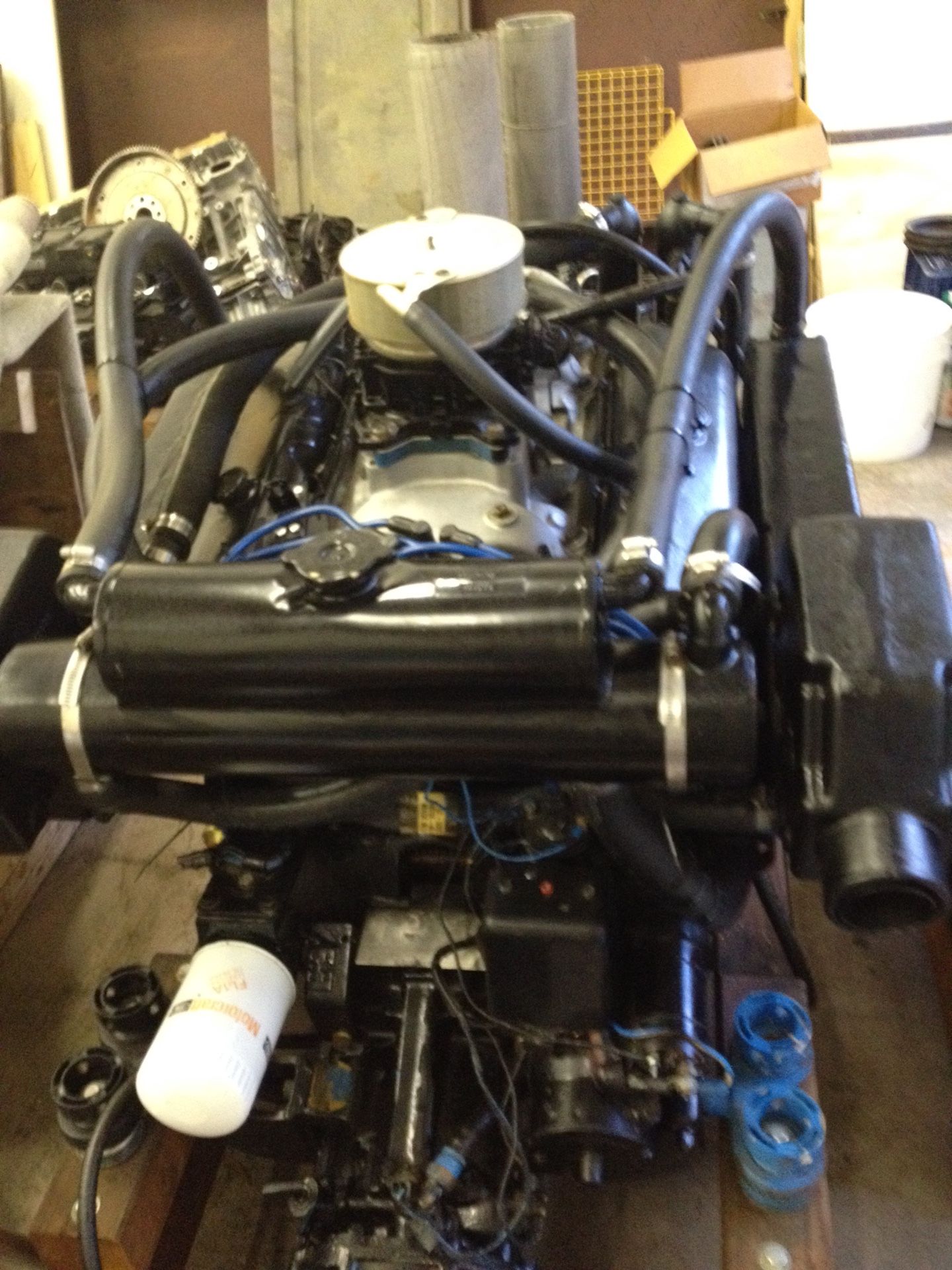 (2) Completely Rebuilt and Balanced 454 Marine Engines for Sale in