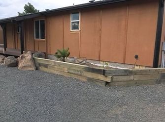 Landscaping timber/guard rail posts