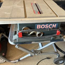 Bosch Table Saw With Stand 