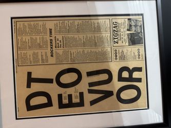 1978 vintage Devo tour magazine advertisement new music, express London