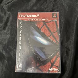 PS2 Spider-Man 2002 No Manual