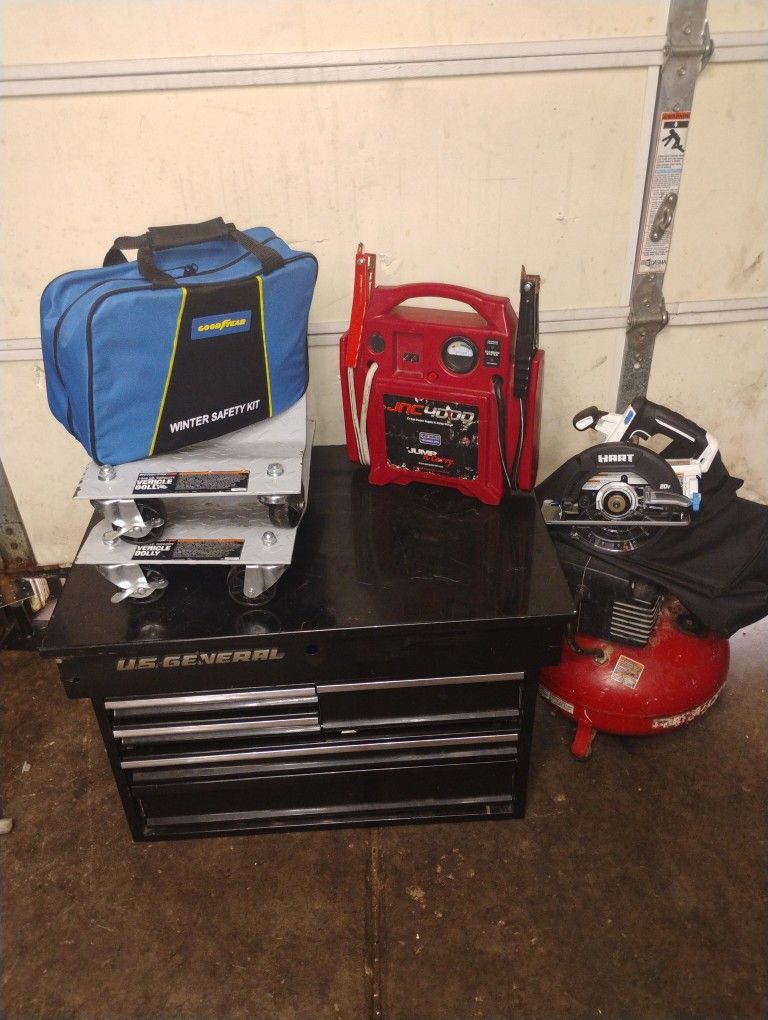 Tools Box And Random Tools