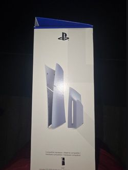 PS5 Slim Silver Plate Covers