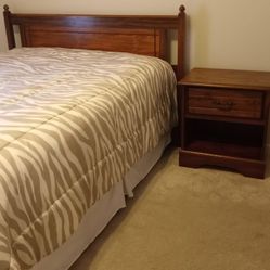 Wood Bedroom Set