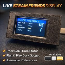 Steam Friend Tracker - Desk Decor