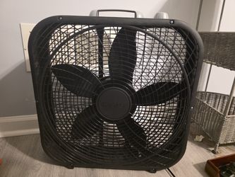 Mainstays 20-inch 3-Speed Box Fan (x2)