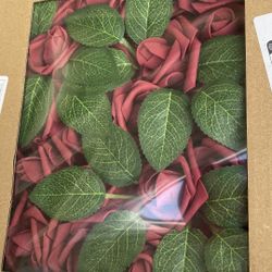 Foam Roses In Box (25)