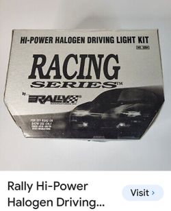 Hi Power Fog Or Driving Lamps