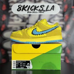 Nike SB Dunk Low “Grateful Dead Bears Oti YELLOW