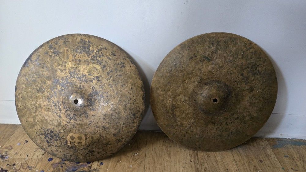 Meinl Byzance  VINTAGE Pure 16"HI HATS 