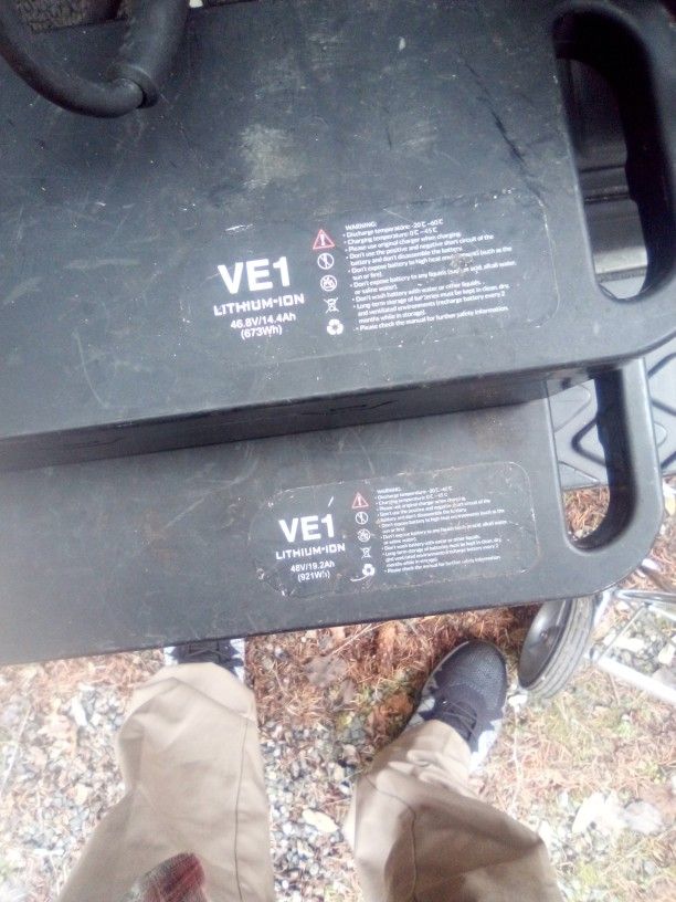 48volt Lithium -ion VE1 Battery's 