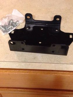Yamaha grizzly winch plate