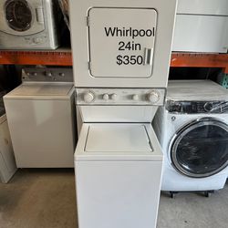 Whirlpool Stackable Washer Dryer 