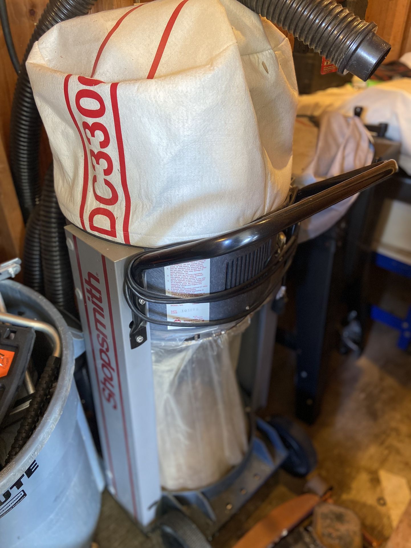 ShopSmith DC3300 Dust Collector.