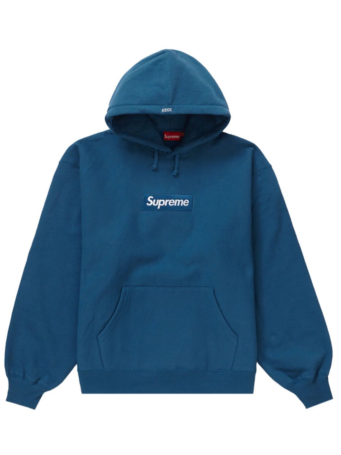 DS Supreme Box Logo Sweatshirt FW23 Blue Sz M
