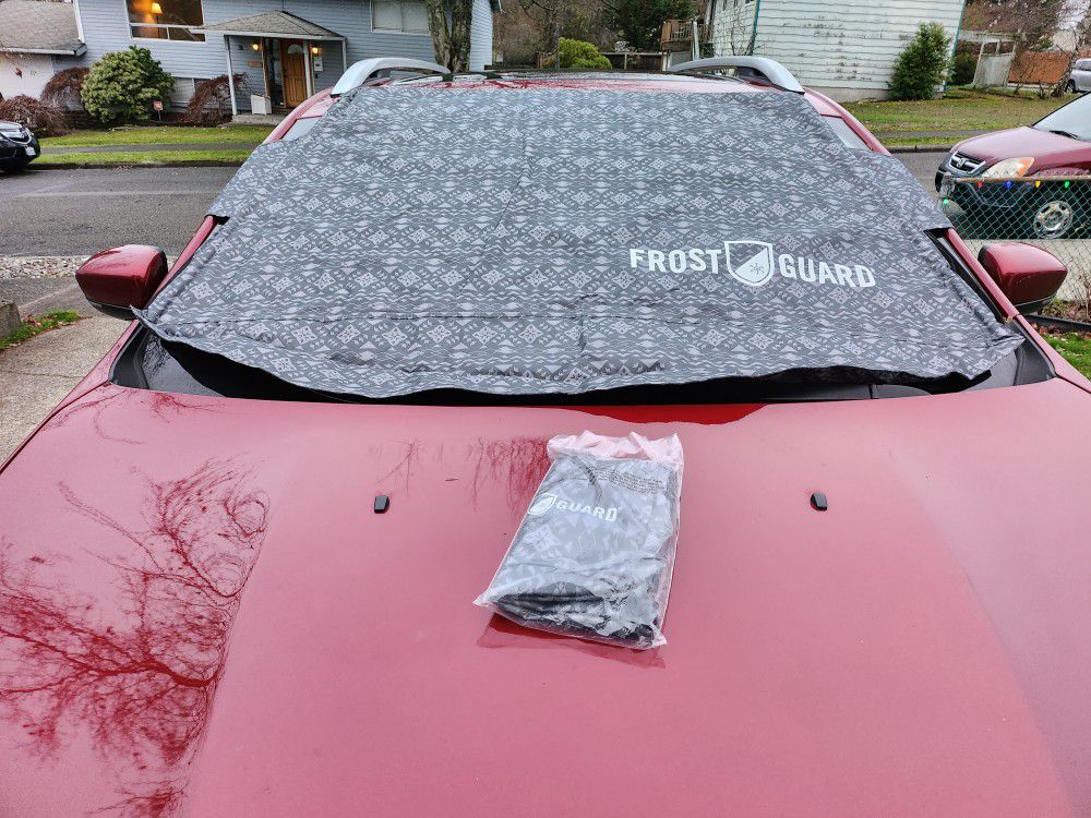 Frost Guard Windshield Cover With Bag