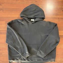 Elwood Oversized Charcoal Hoodie | XL
