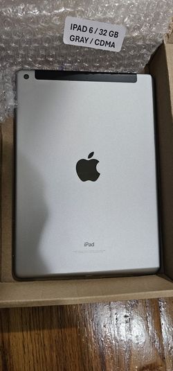 Ipad 6 32GB Space Gray CDMA