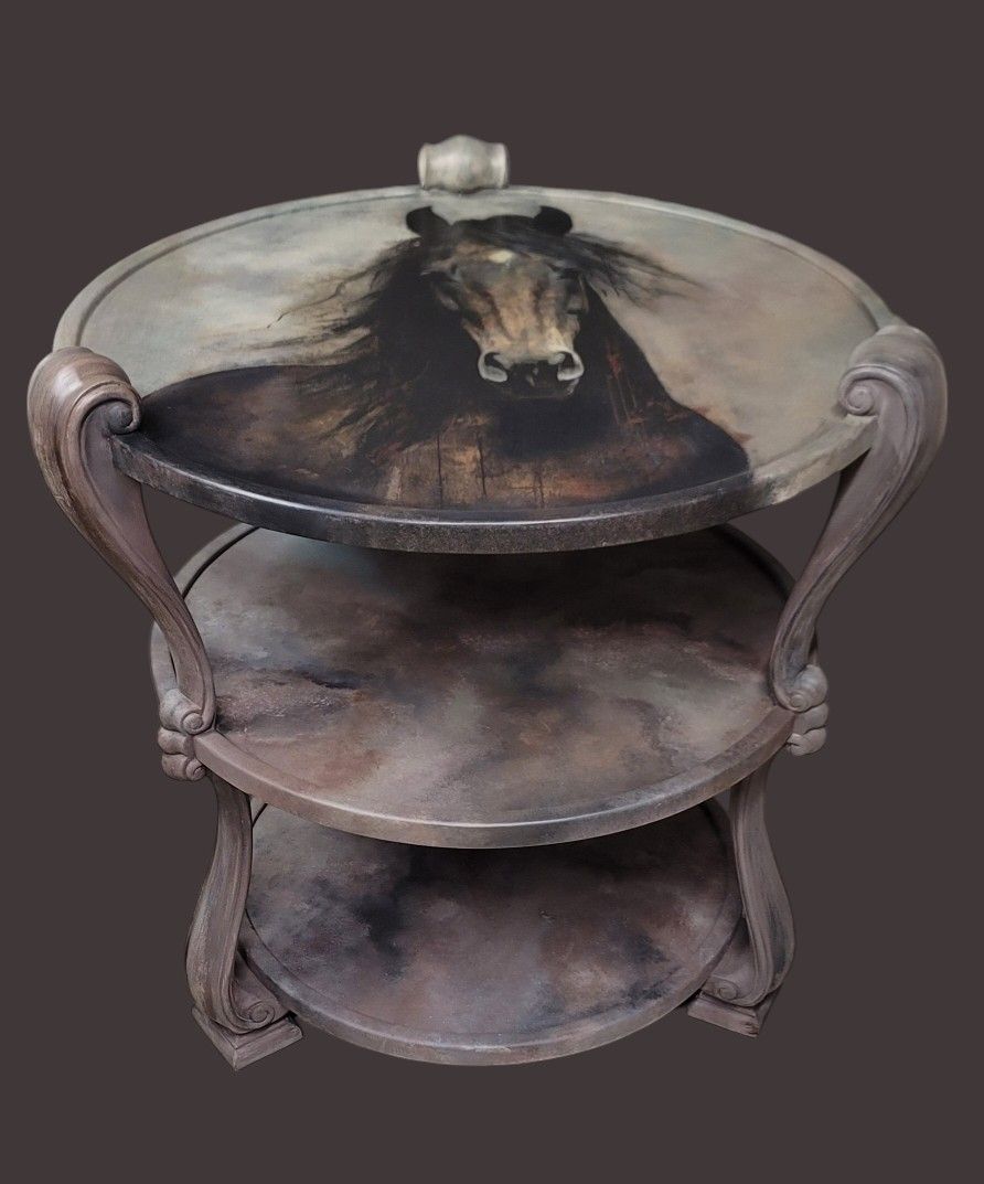 Horse Side Table