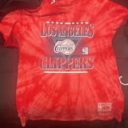 Mitchell And Ness Clippers T Size Large