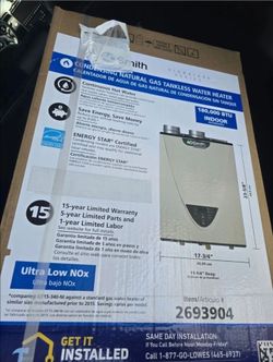 Signature Series Super High Efficiency 8-GPM 180000-BTU Indoor Natural Gas Ultra-Low Nox Tankless Water Heater