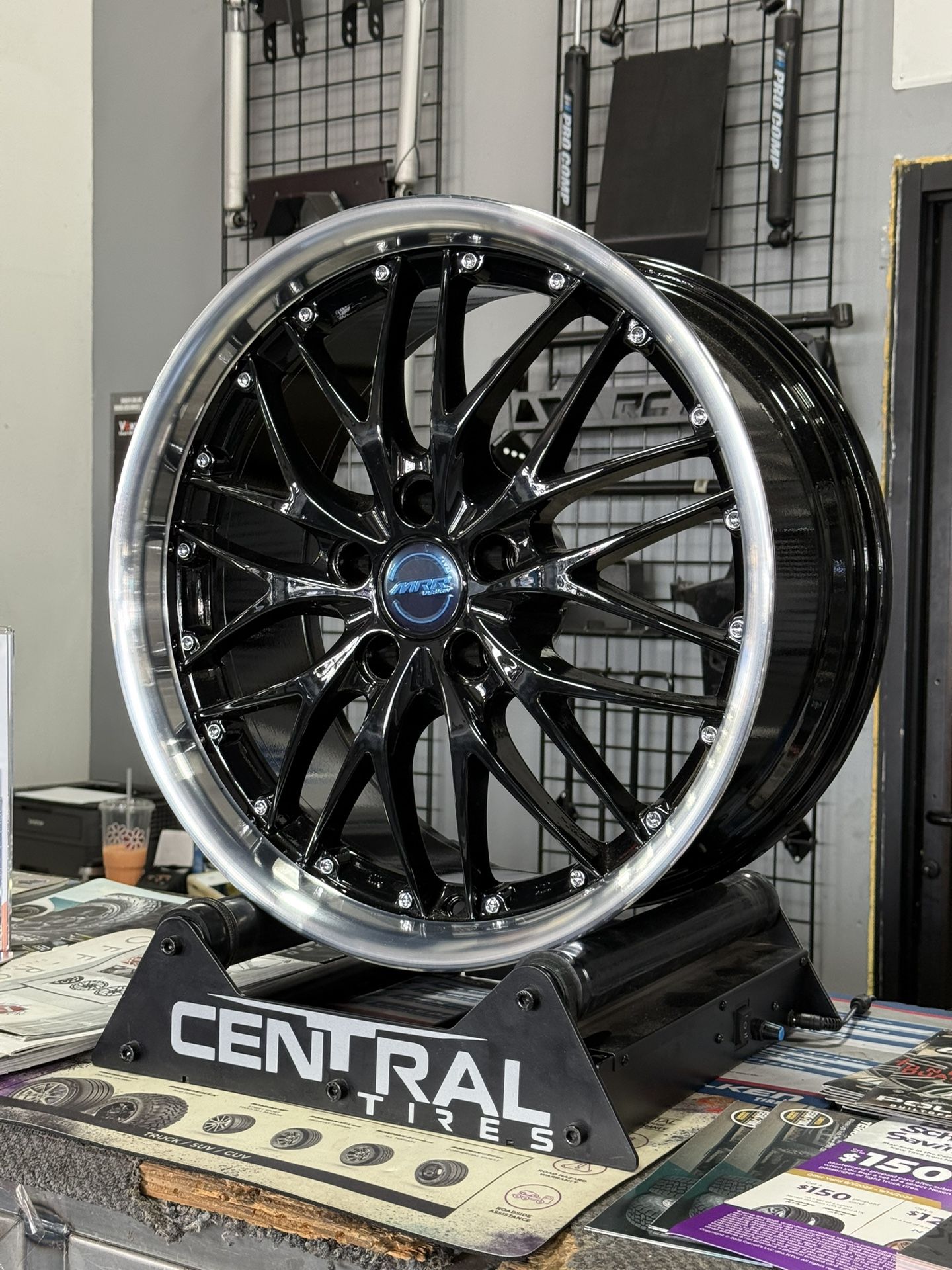 18” MRR GT1 Wheels Black Machined Lip 18x8.5 +35 18x8.5 5x112 Set Of 4. 💥Payment Options Available 💥