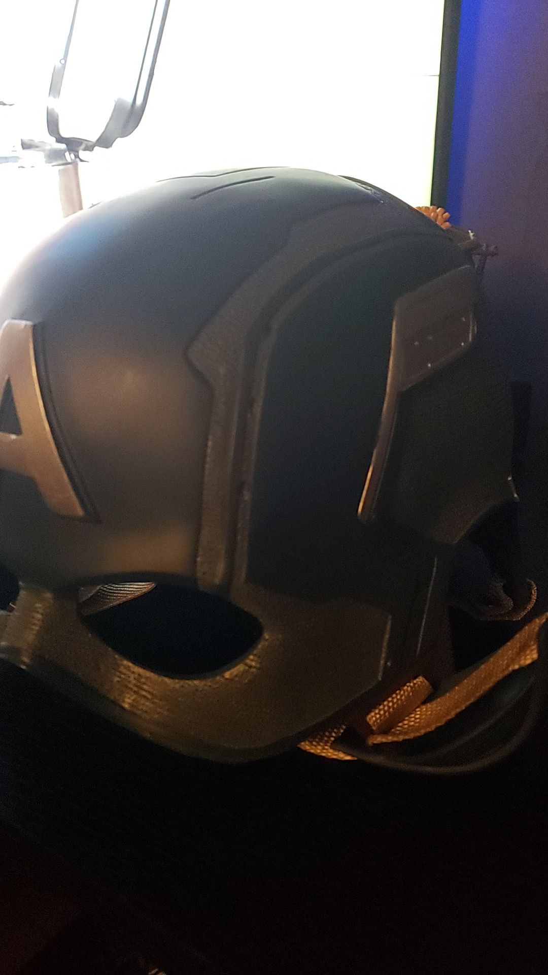 Captain America Cosplay Helmet