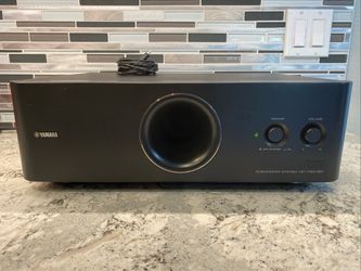 Yamaha YST-FSW150 Powered Subwoofer Compact Home Theater Bass Speaker Works!