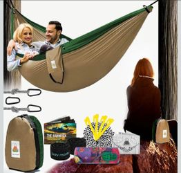 Lazy Monk Camping Hammock Double Portable Tent