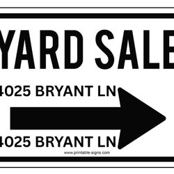 Yard Sale