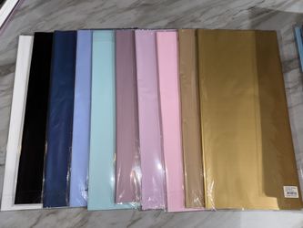 Plain Eternal Flower Wrapping Paper 