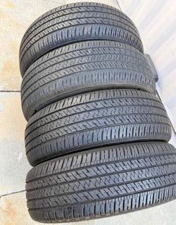 225:50R18 Bridgestone Tires 🏁For sale 🏷️💯tires usadas en perfecta condición 80%life (4) 