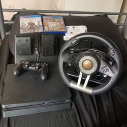 PS4 & Steering Wheel