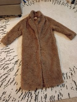 SUGAR POISON Women Faux Fur Winter Coats With Belt