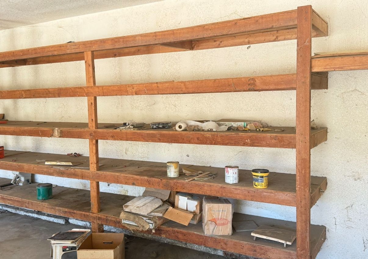 Garage Wood Shelving 