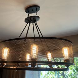 Modern Rustic chandelier