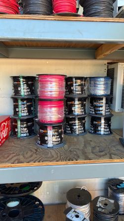 WIRE #12  THHN 500a FT  SOLID $90 each one