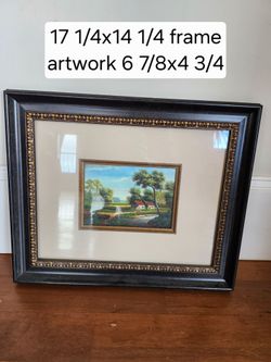 Oil painting landscape country $75