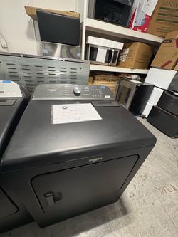 Whirlpool Electric Dryer Black