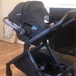 Nuna demi Grow Stroller And pipa Car Seat