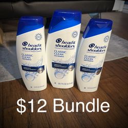 Head And Shoulders Shampoo  (household bundle)