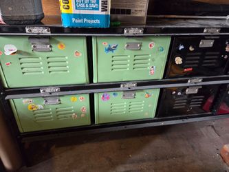 Locker tv stand
