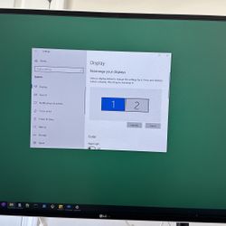 32” Monitors For $200 Each Or Both 375 Including the Arms