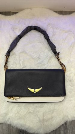 Navy blue Zadig & Voltaire rock bag