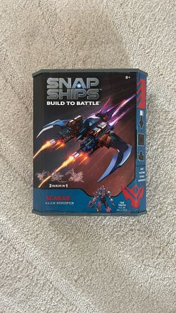 Snap Ships Scarab Interceptor – NEW (3 Builds in 1)
